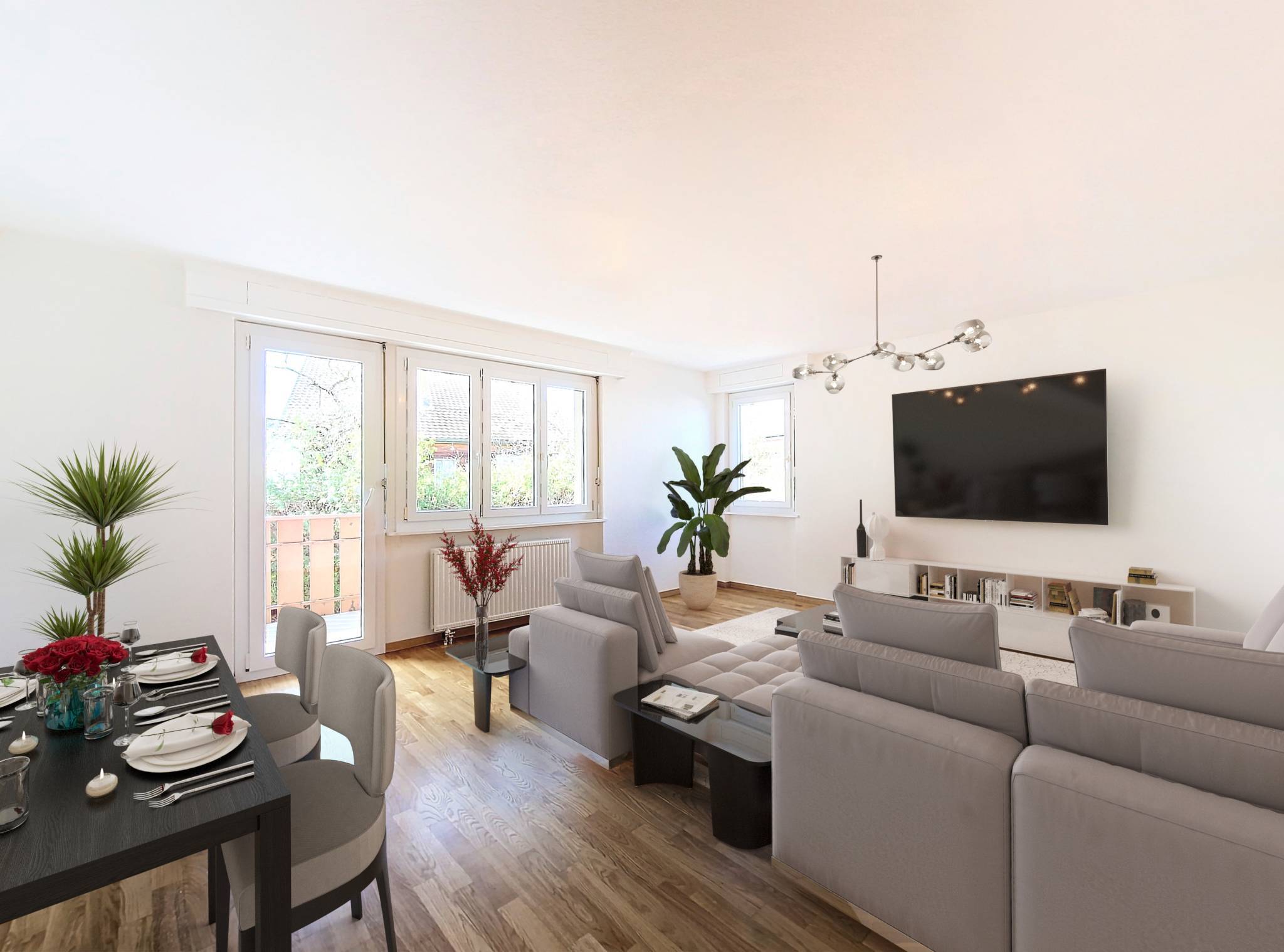 RÉSERVÉ - Appartement de 4.5 pièces dans un quartier calme