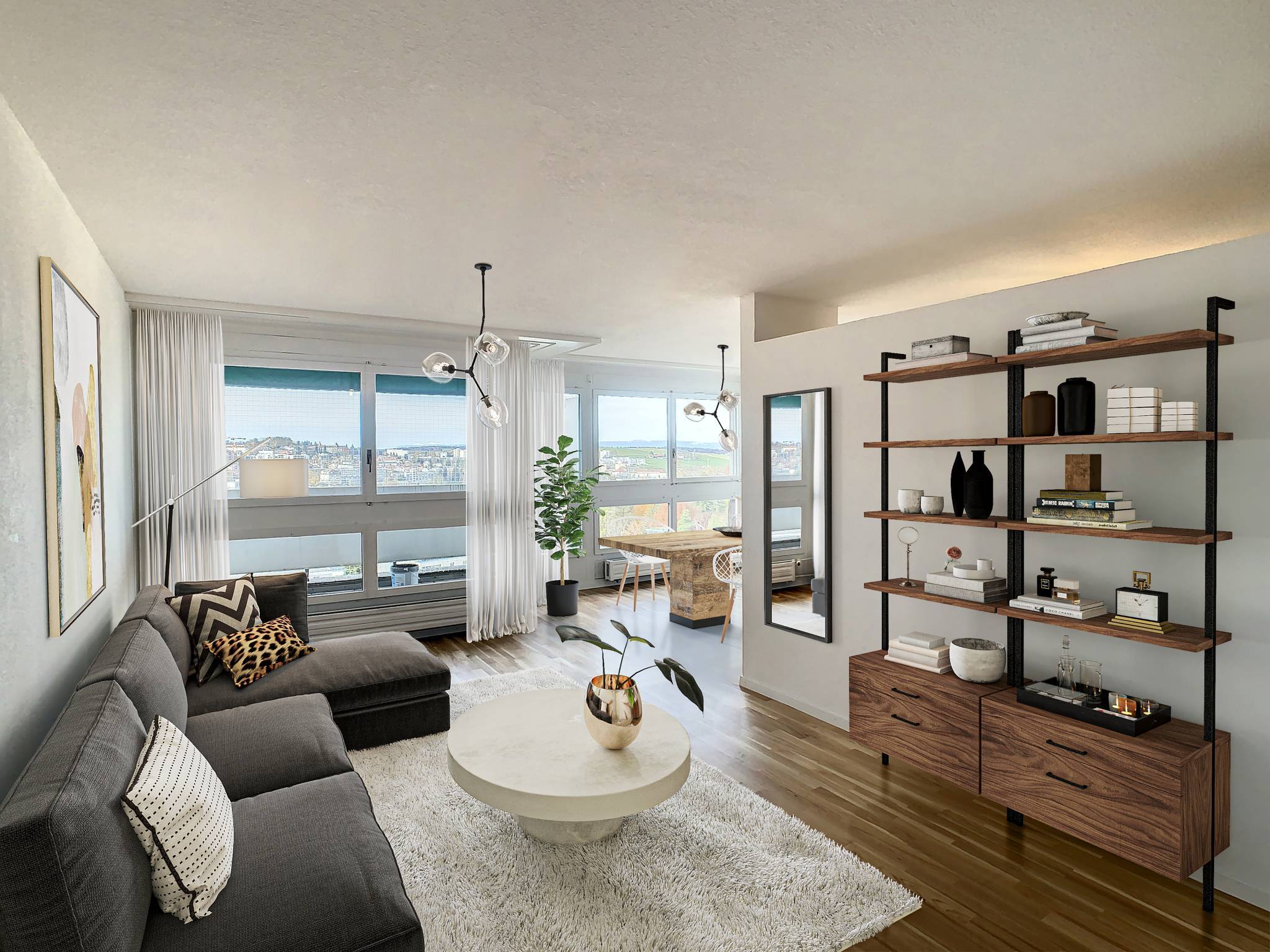 Appartement de 4.5 pièces situé dans le quartier du Schönberg